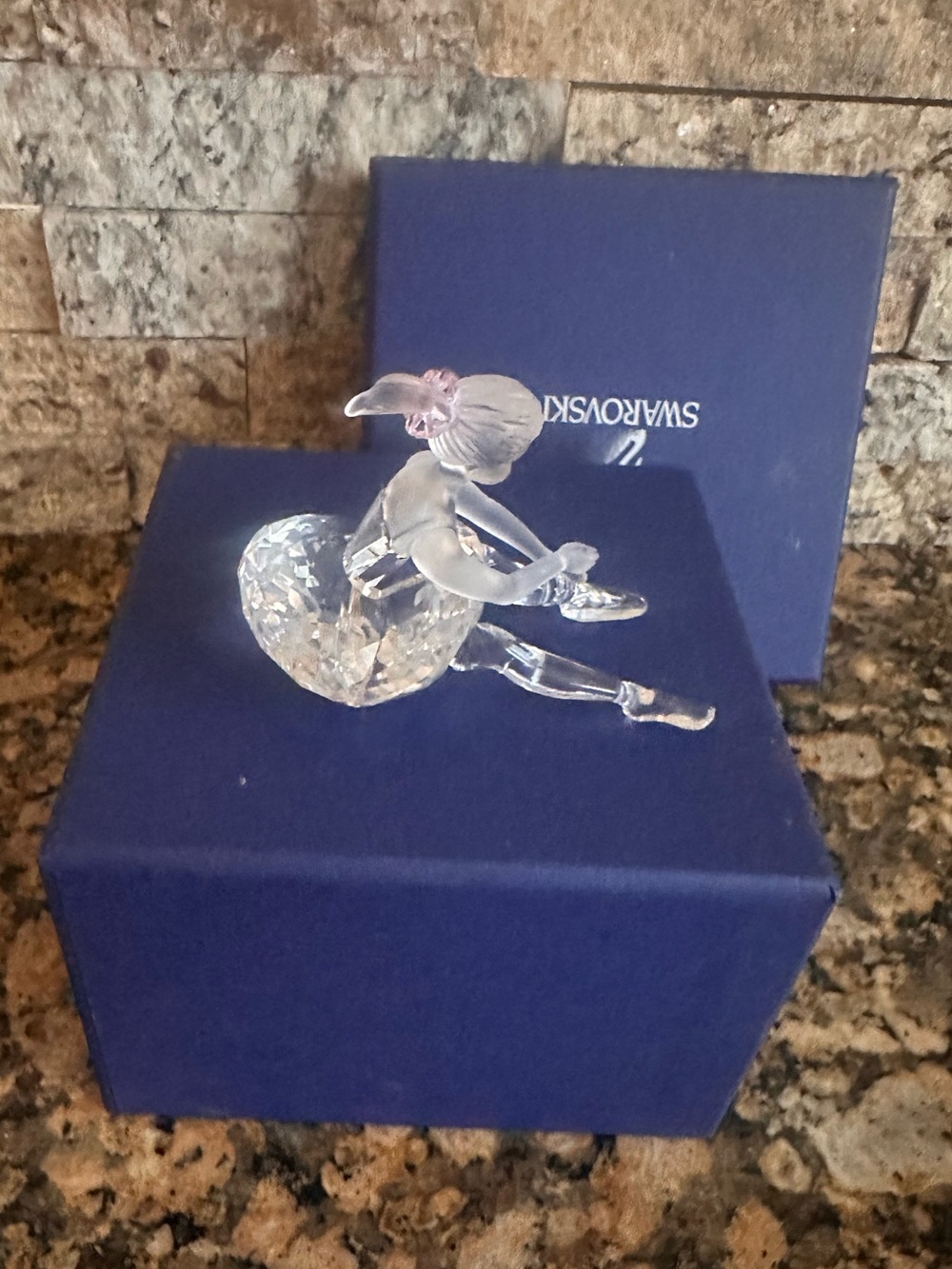 Swarovski Crystal Young Ballerina
Sitting